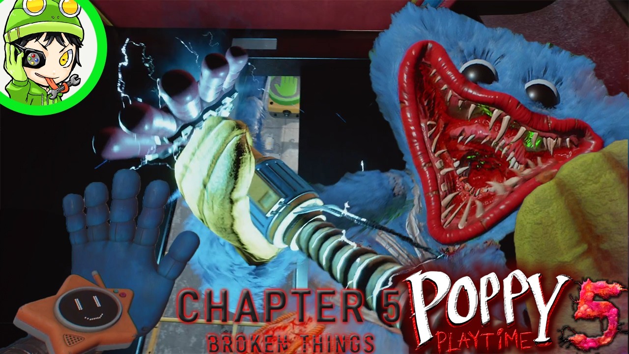 グラブパックなしで戦うの⁉ついに始まったハギーワギーとの激闘がやばすぎた【Poppyplaytime 5】前編