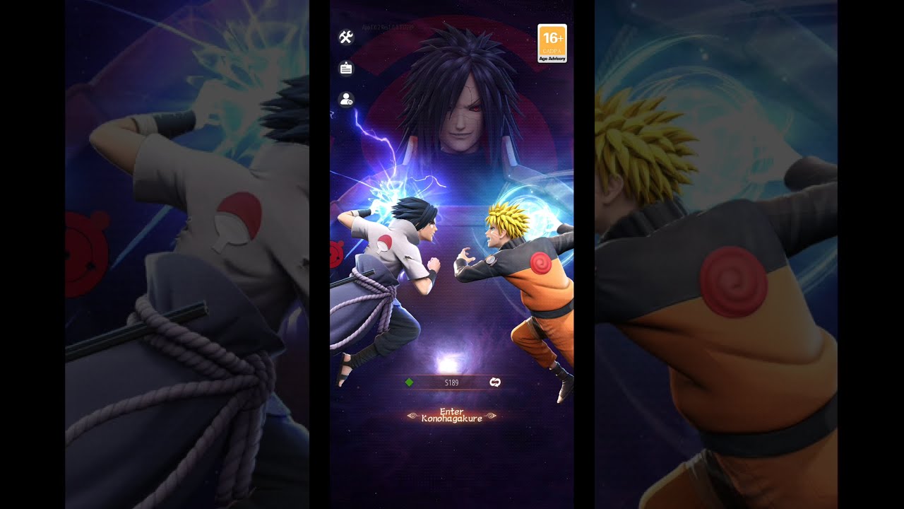 Awakening of Hokage  #mobilegaming tutorial boss Madara Uchiha
