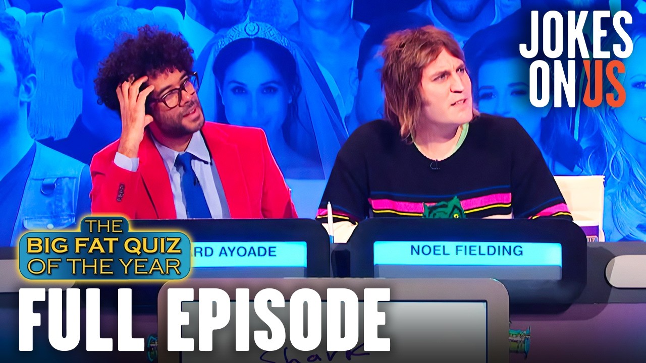 The Big Fat Quiz Of The Year 2018 | Baby Shark Makes Noel Fielding Rage | FULL EPISODE | Jokes On Us