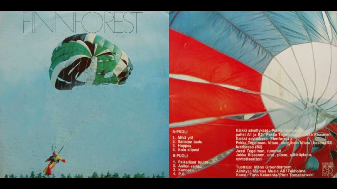 Finnforest - Mika Yo (Finland Jazz Rock/Fusion&Progressive Rock 1975)