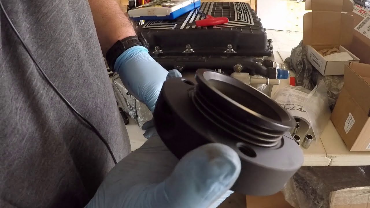 LT4 Supercharger Install - Pulley Upgrade, Part 1
