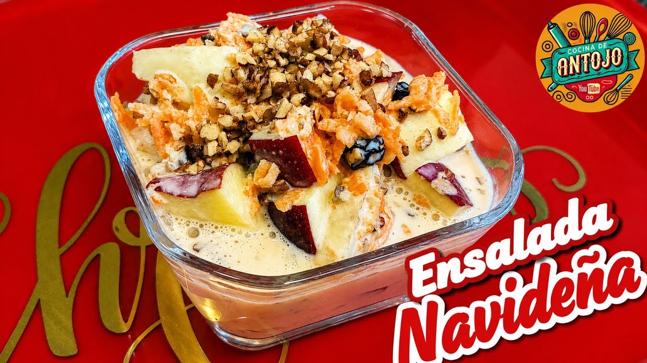 Ensalada de Zanahoria y Manzana | Receta 3 de 5 para Navidad