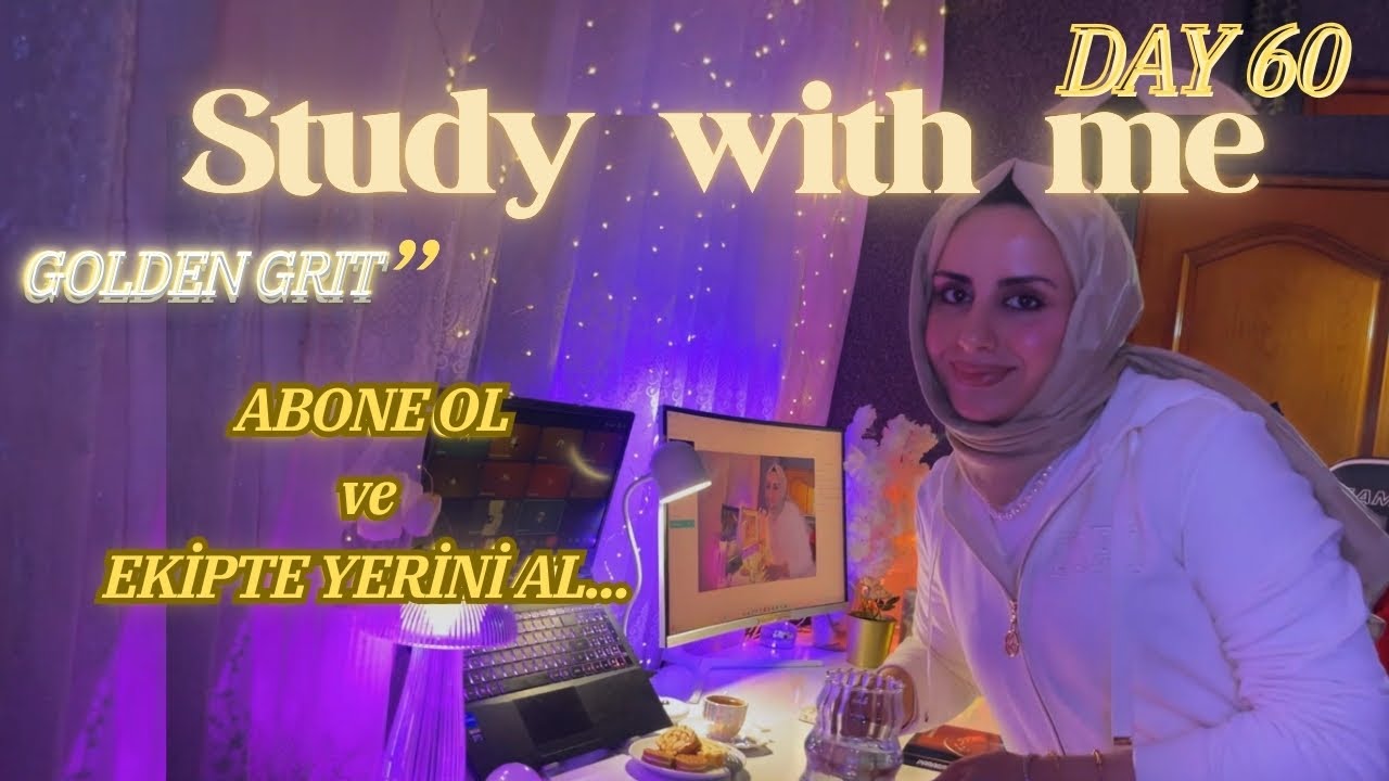 2026 Sınavlarına Canlı Yayında Birlikte Çalışıyoruz |Gün 60 |Pomodoro| YKS KPSS ALES YDS DGS AGS