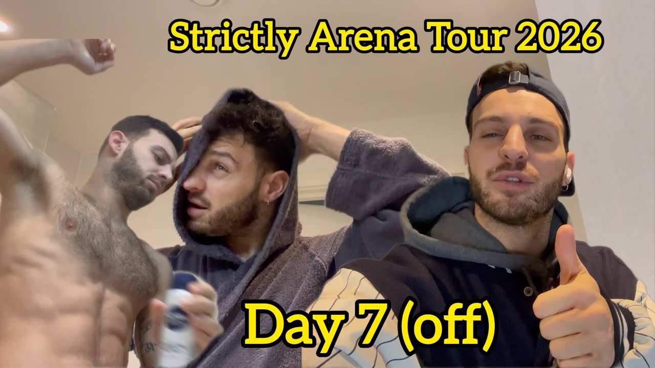 Видеоблог о туре Strictly Arena Tour 2026 - день 7/ выходной в воскресенье - Вито Коппола
