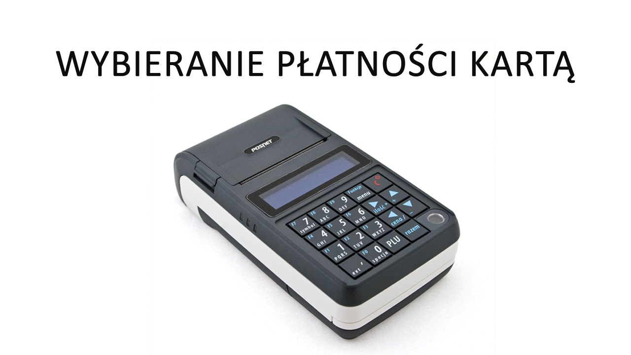 Posnet Mobile HS EJ wybieranie płatności kartą - kasy-drukarki.pl