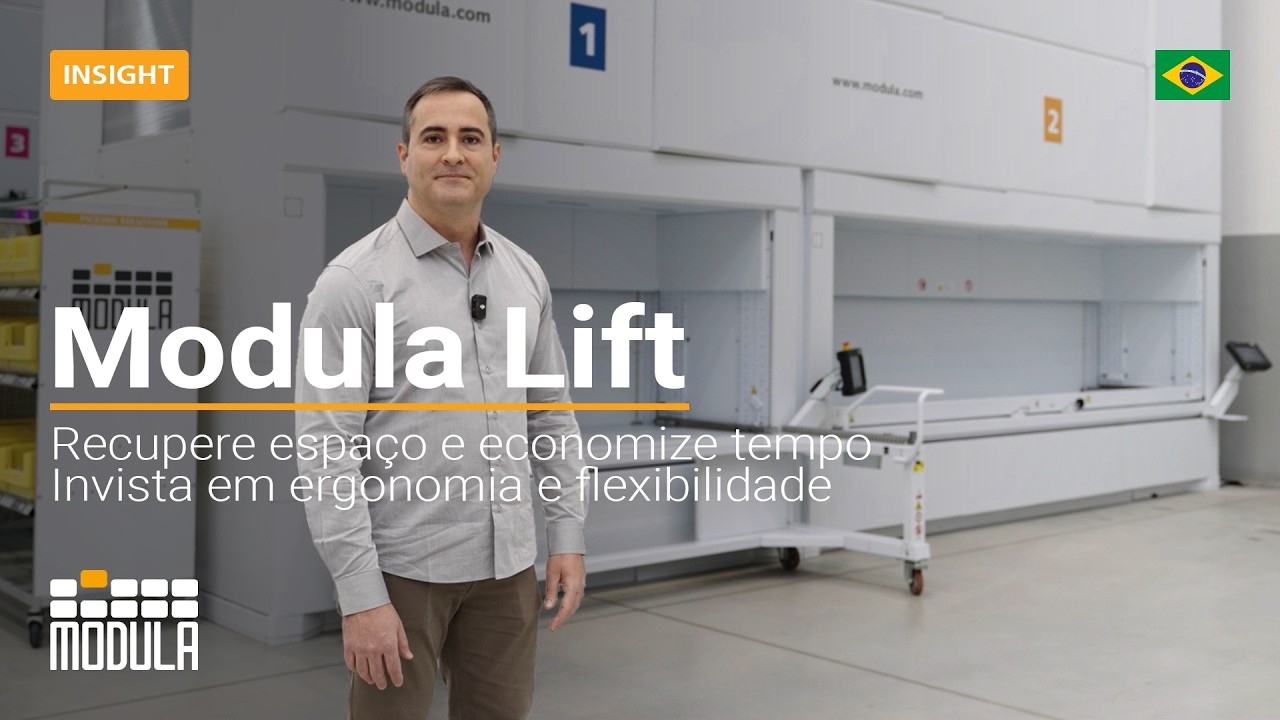 Modula Lift: Organização Inteligente do Armazém | Modula in a Nutshell (pt-BR)