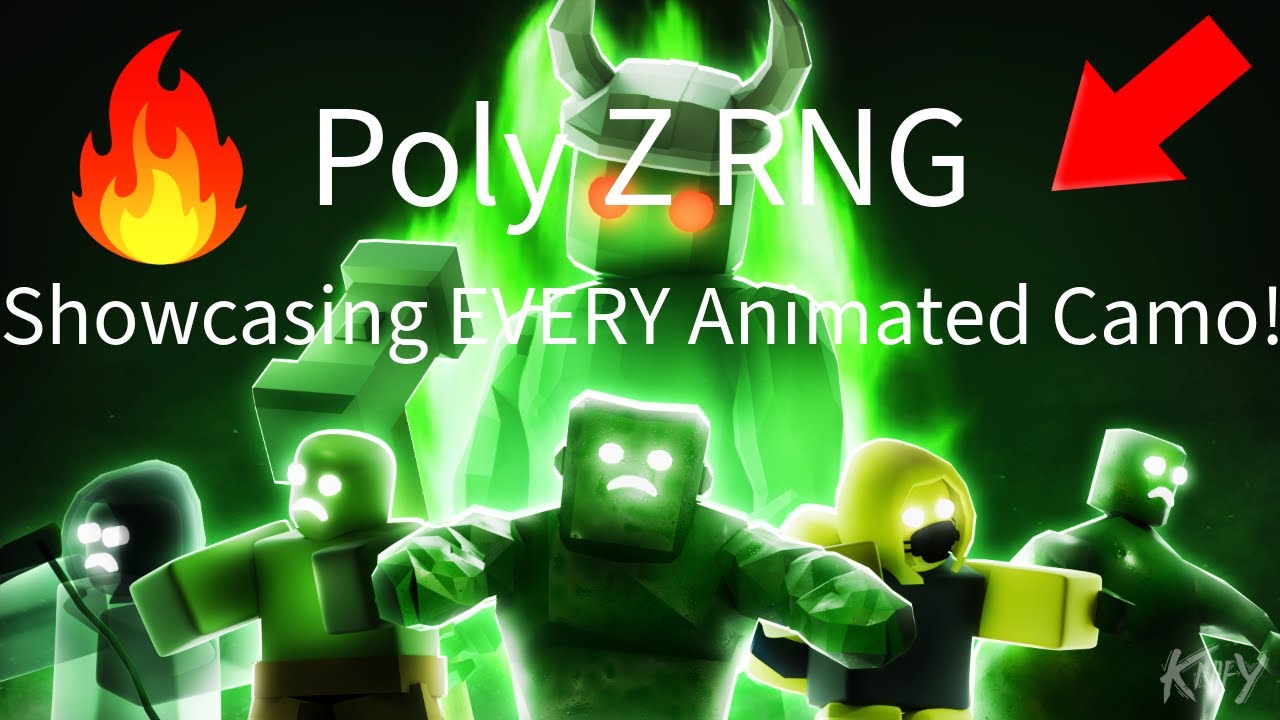 Poly Z RNG : Showcasing EVERY Animated Camo!