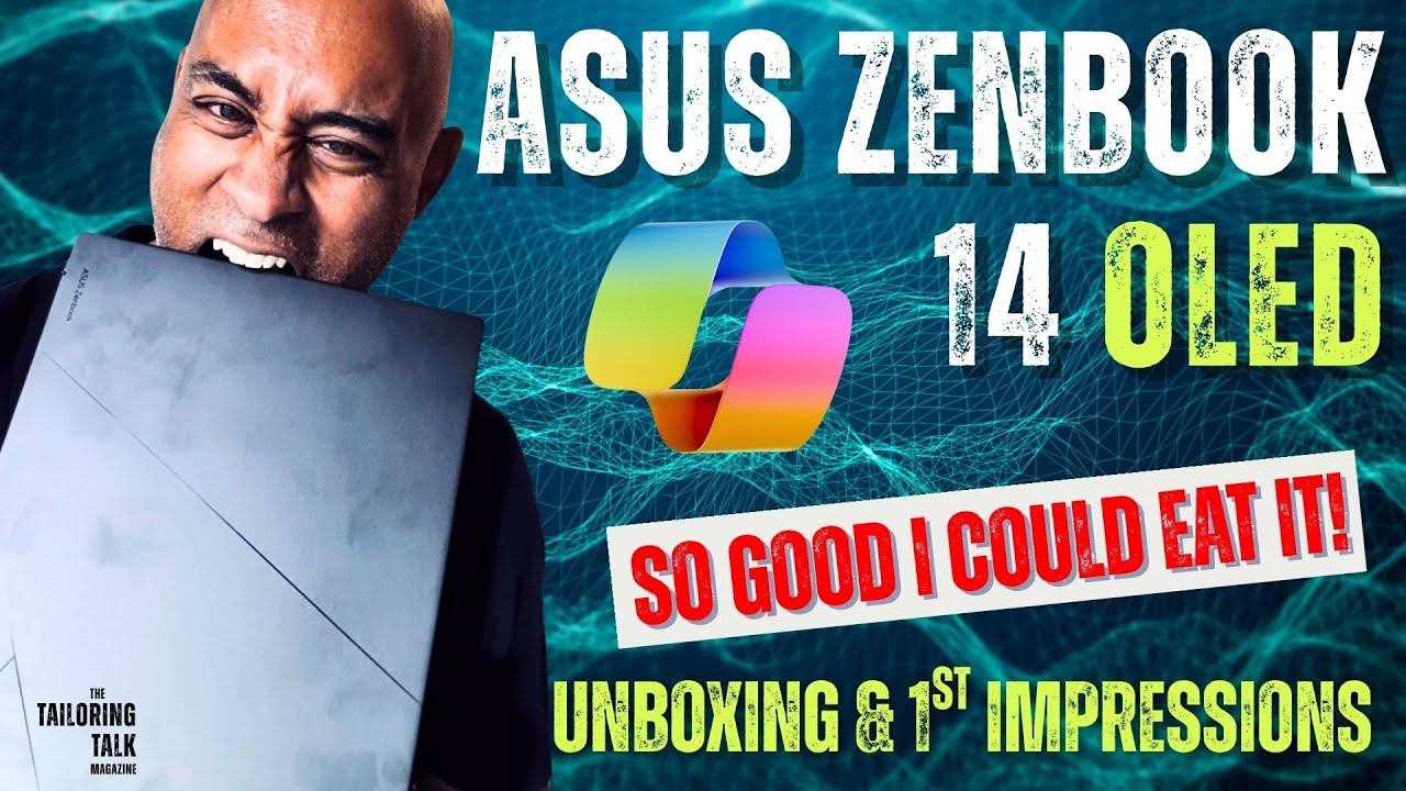ASUS Zenbook 14 OLED (UM3406KA) Unboxing & First Impressions | Ryzen AI Laptop 2025