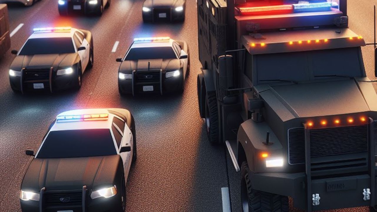 SWAT Joins Police Chase Through Roblox Ai Traffic