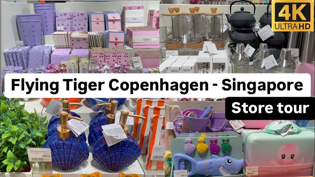 Flying Tiger Copenhagen Singapore Store Tour #flyingtiger 