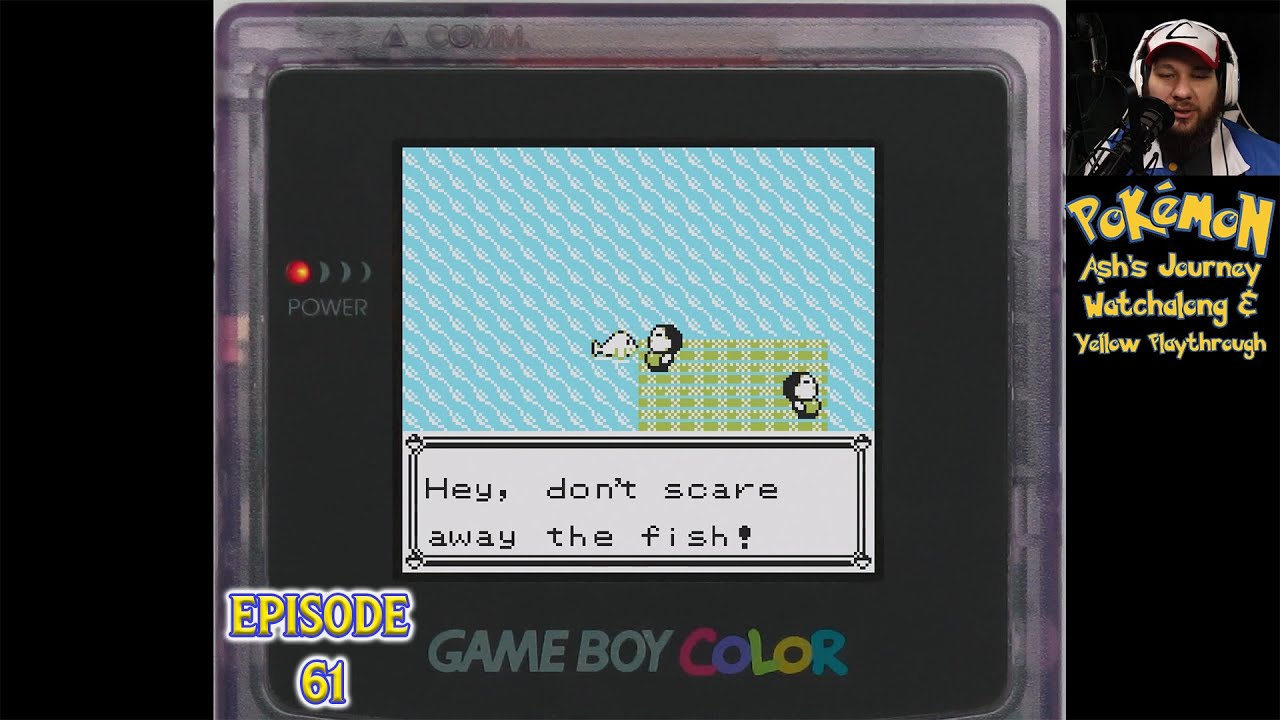 Pokemon: Ash's Journey; Watchalong & Yellow Playthrough #61