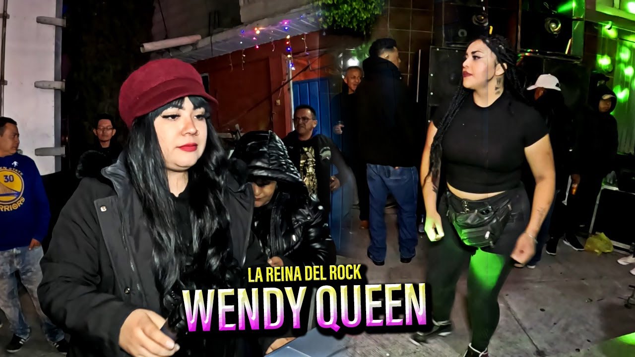 La Reina Del Rock Wendy Queen Con La Organizacion Gudiño