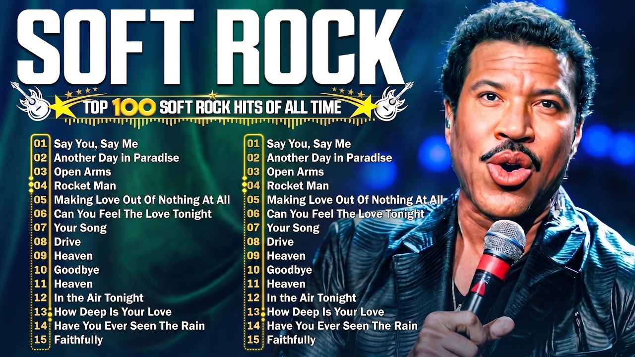 Lionel Richie, Bee Gees, Michael Bolton, Phil Collins, Eric Clapton | Timeless Soft Rock 70s 80s 90s