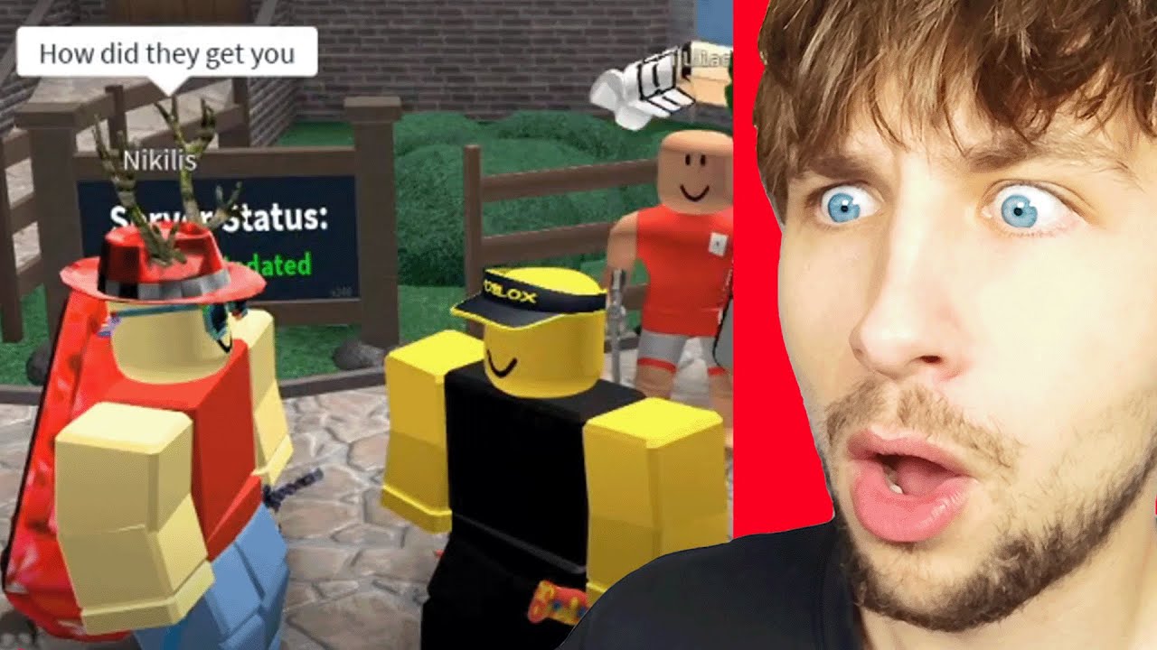 Reacting to Nikilis Playing MM2!