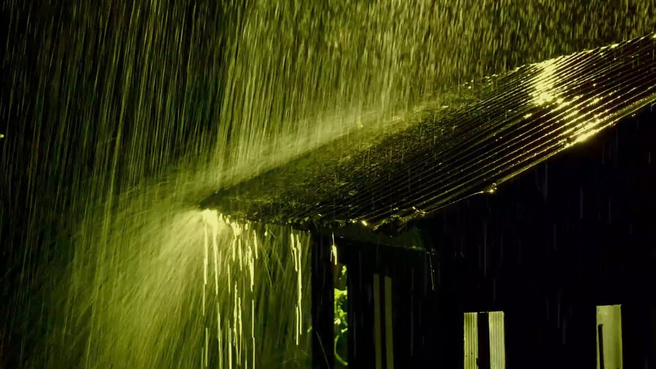 Very strong Winds | thunderstorms & Keep sounding don't Stop & Heavy rain, Deep Sleep Very refresh