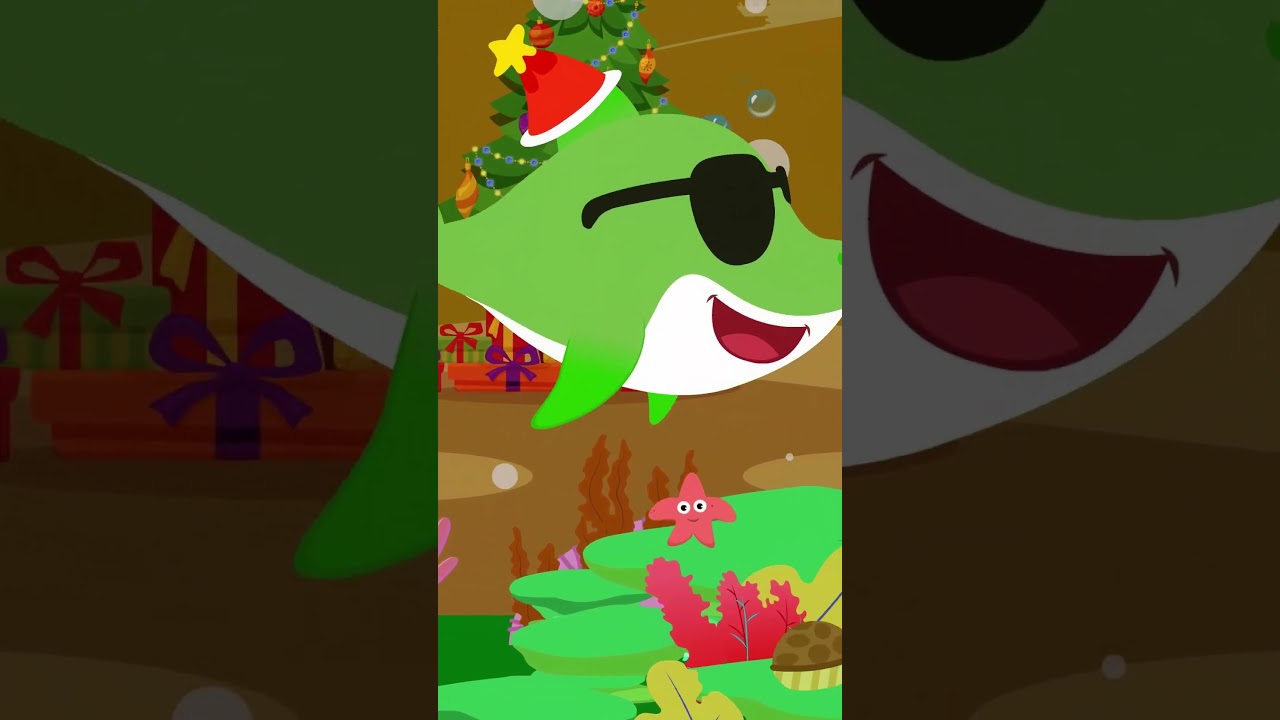 Рождественская акула с друзьями 🎄🦈 | часть 4 | Истории про маленьких рыбок | 