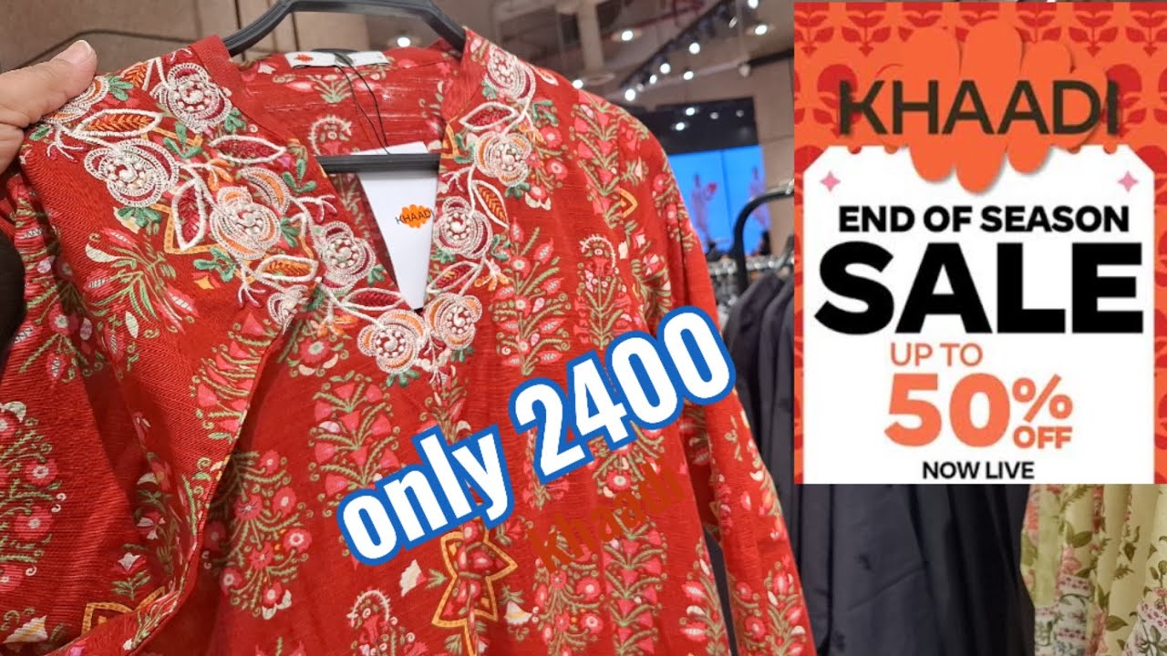 Khaadi 50% Flat OFF Winter Pret 2026 ♥️ Khaadi Winter Sale ♥️ Khaadi Sale