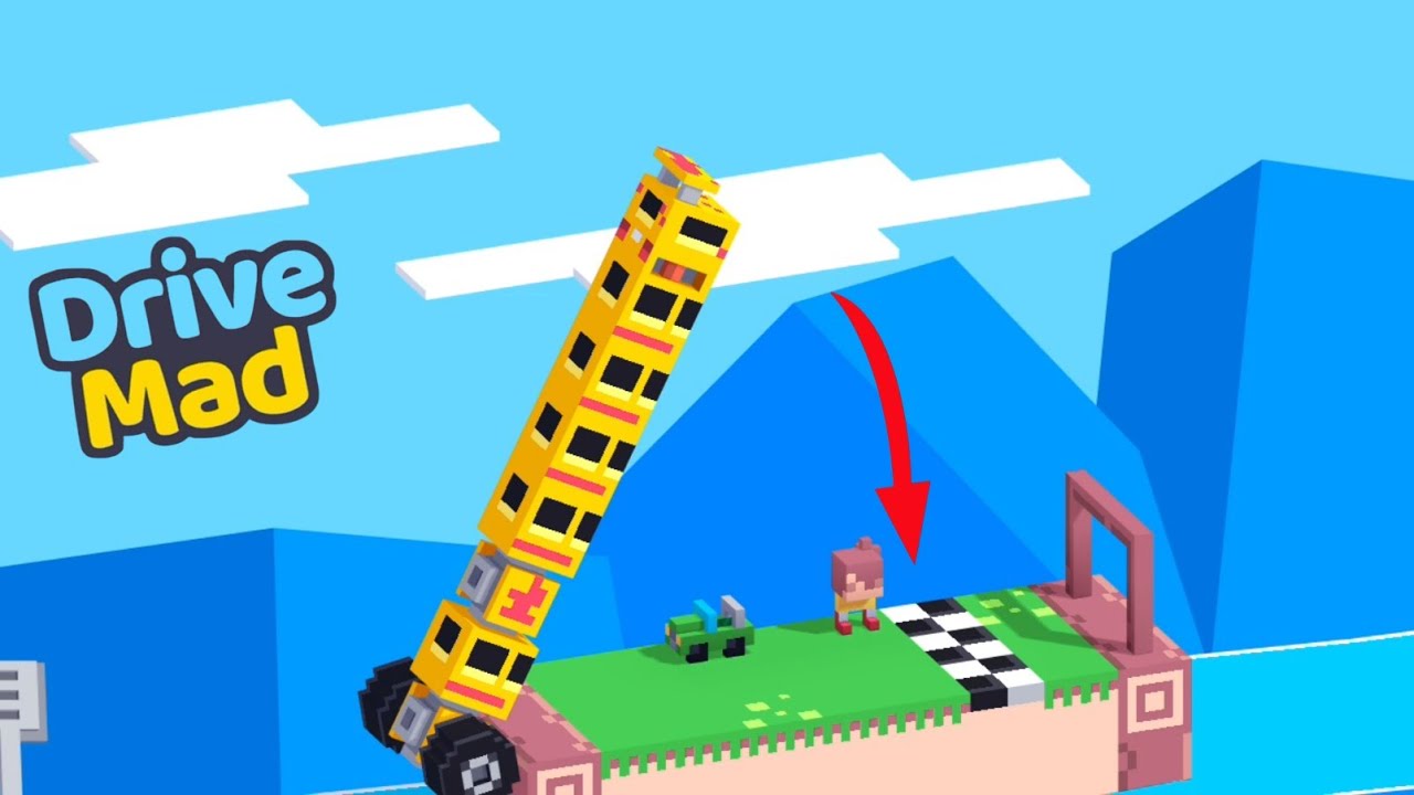 Drive Mad All Level GamePlay Walkthrough EPN 15#fancade #racing #gameplay