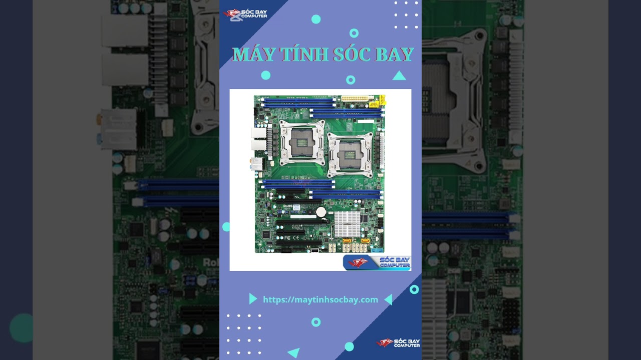 [M&aacute;y T&iacute;nh S&oacute;c Bay] MAINBOARD SUPERMICRO X10DAL- BMC00023 #dientu #games #thietbidientu