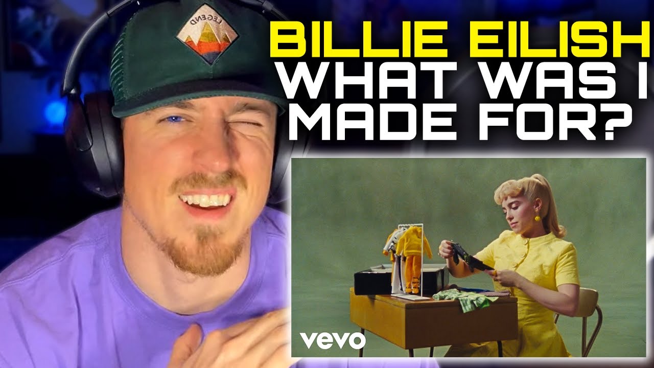 Billie Eilish - What Was I Made For? (Official Music Video) FIRST TIME REACTION