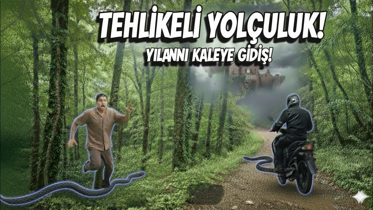 ORMANIN DERİNLERİNDEKİ GİZEMLİ KALE:yılanlı Kaleye Tırmanış #hayattakalma #korku #tehlike #keşfet 