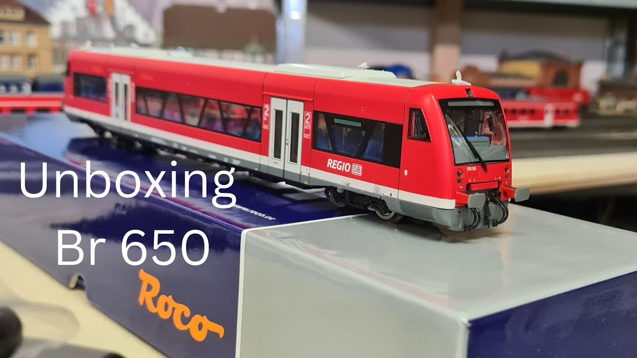Unboxing, Roco Dieseltriebwagen Br 650