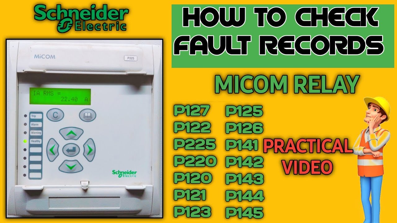 ▶️How To Read Fault Records Micom Relay| How To Check Fault Records Micom Relay | Practical Video