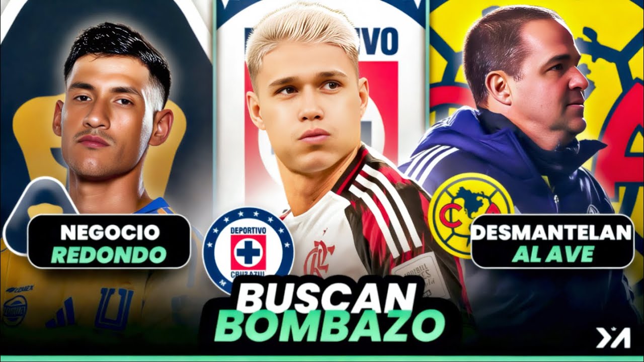 Cruz Azul va a ROMPER EL MERCADO con doble fichaje; Jardine ganó guerra en el Ame; Pumas ROBÓ a MLS