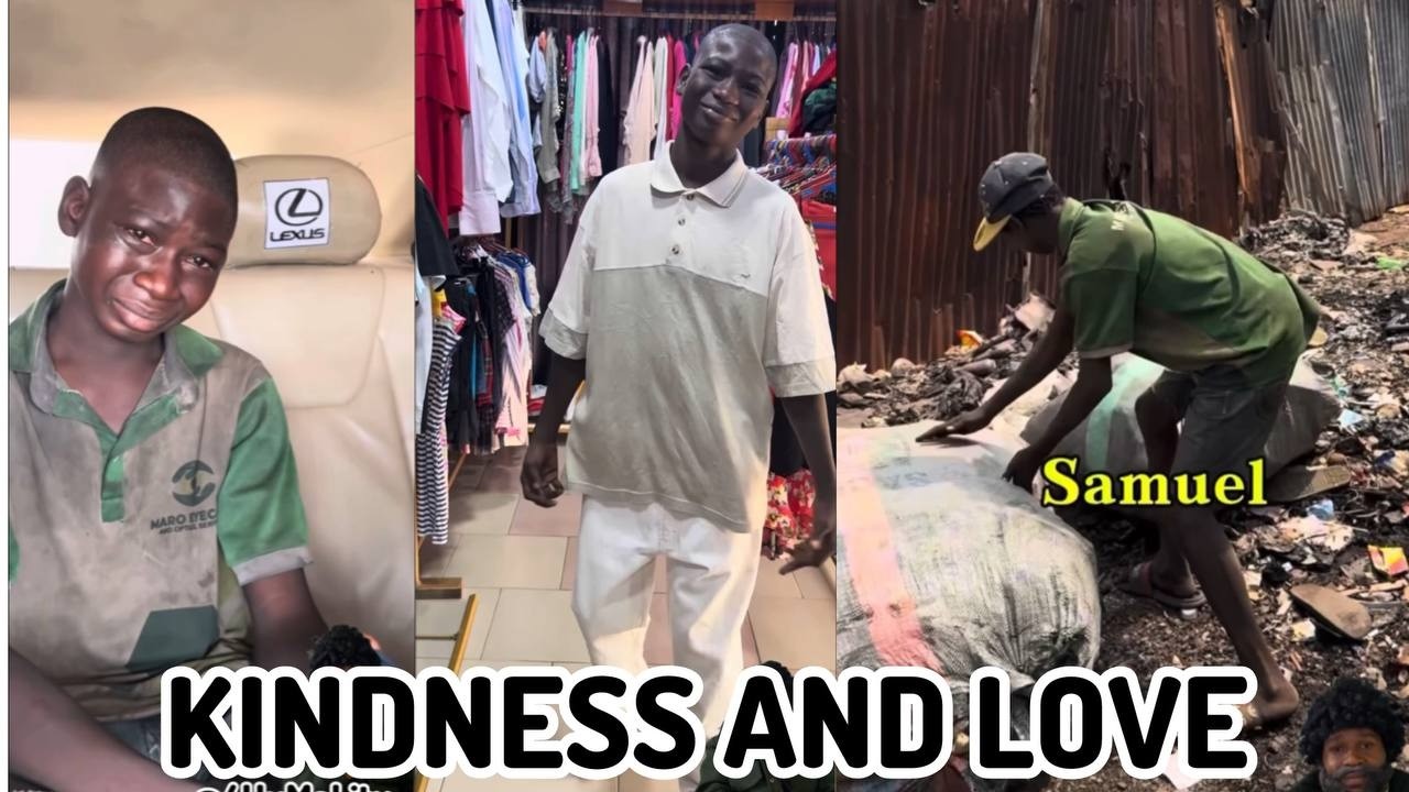 A 19 Year Old Nigerian Tiler Samuel Received Life Changing Suprised