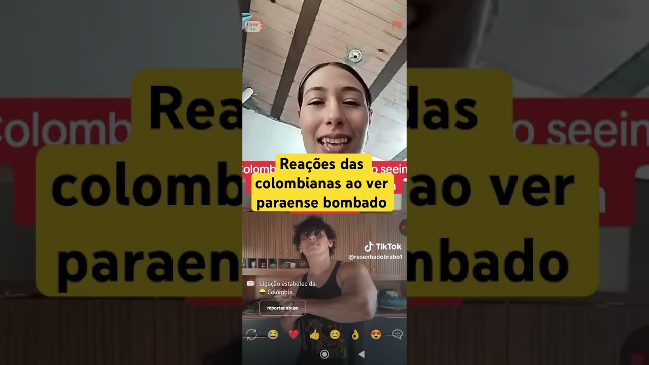 Reação das colombianas ao ver brasileiro maromba 