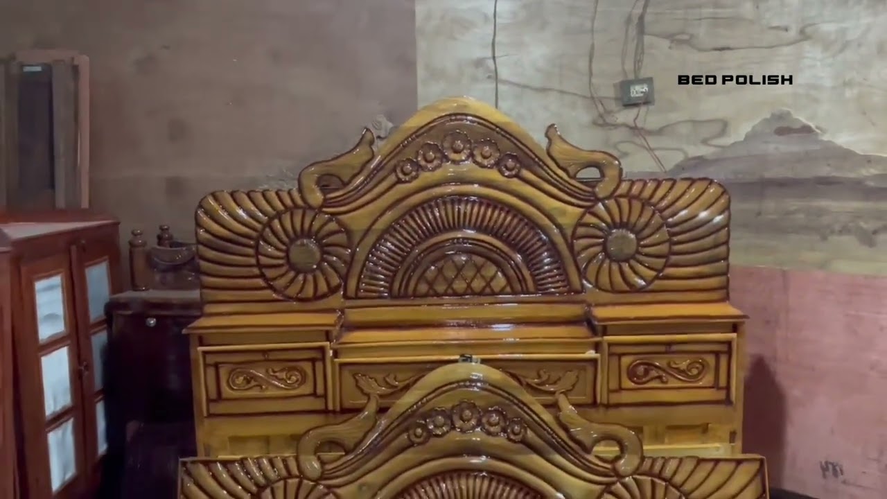 BedPolish#BedPolishing#WoodPolish#FurniturePolish#FurnitureMakeover#WoodShine#WoodWorking#PolishWork