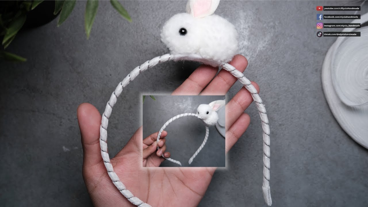 Tiaras personalizadas de coelhinho fofo  ✅ Garantido que seu filho vai adorar ✅