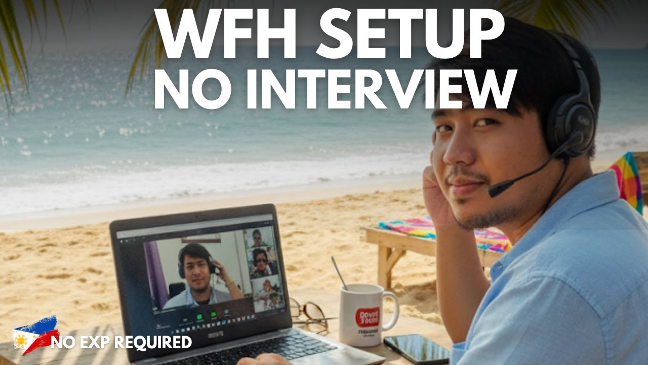 WORK FROM HOME ! NO INTERVIEW - NON VOICE ONLY FOR BEGINNERS AND EXPERTS! KUYA RENEBOY