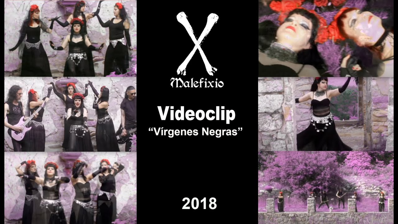 Malefixio - Vírgenes Negras (Official Video) Deathrock Goth Darkwave