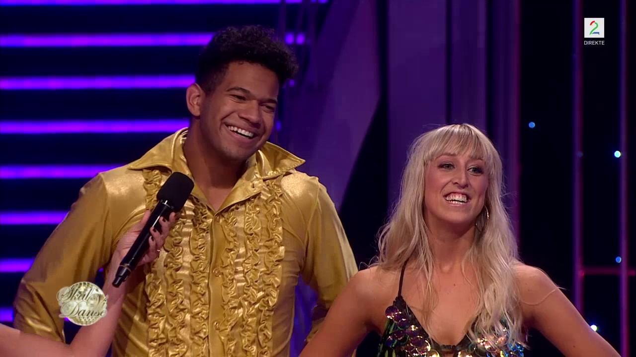 Se Marcus Bailey og Mai Mentzoni more dommerne med deres samba