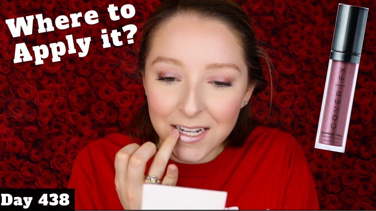 Cover FX Shimmer Veil Review | Moonstone | Day 438 of Trying New Makeup Every Day