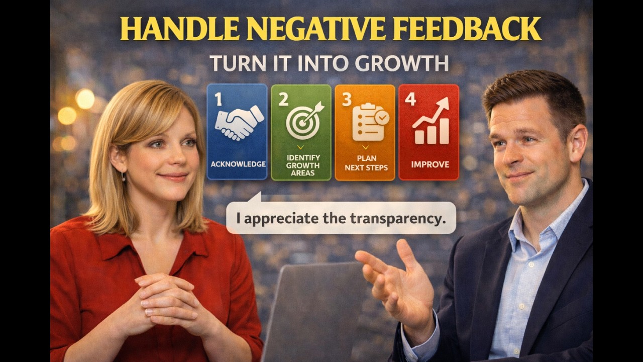 How to Turn Negative Feedback into Success: Respond Like a Pro!