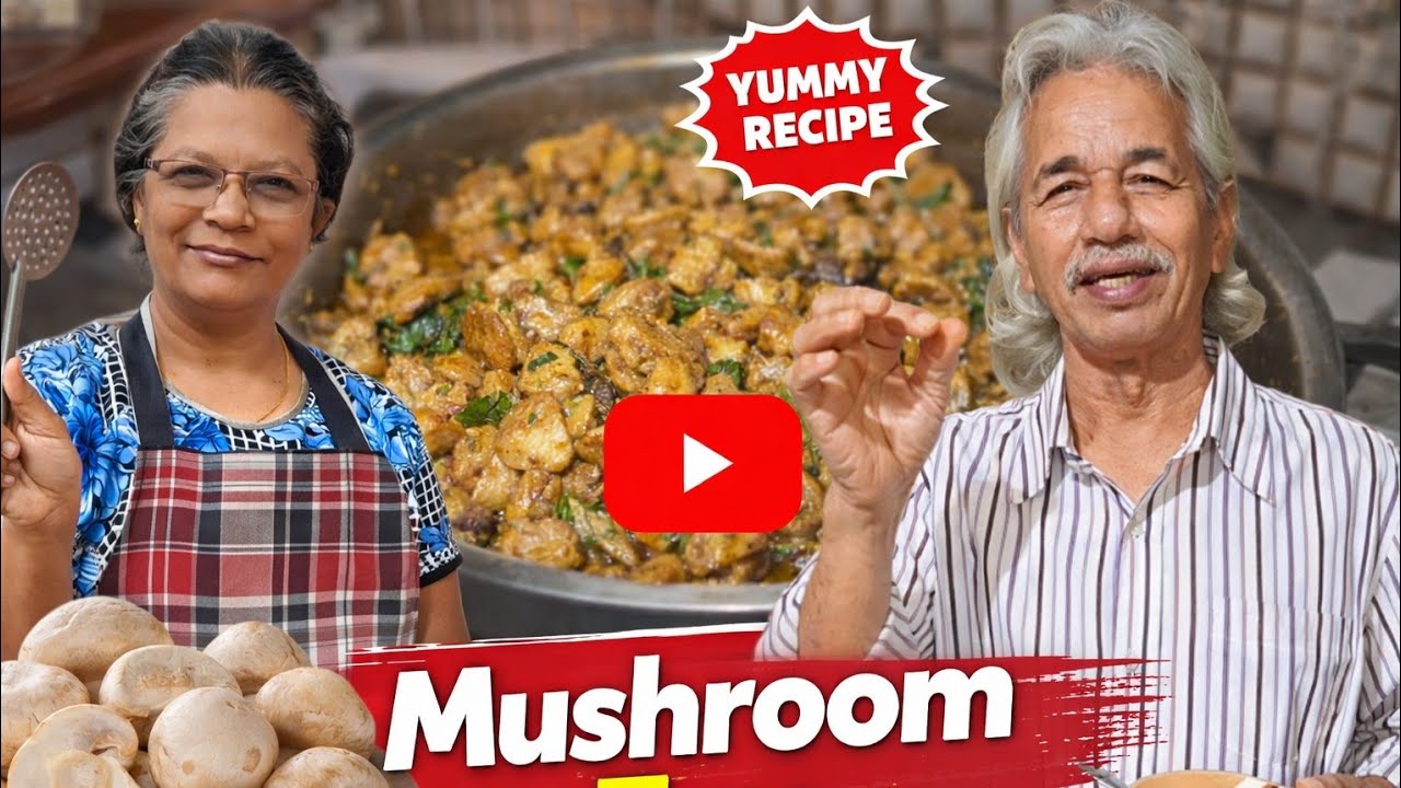 Homemade Mushroom Fry | Simple Recipe Everyone Will Love 🍄✨