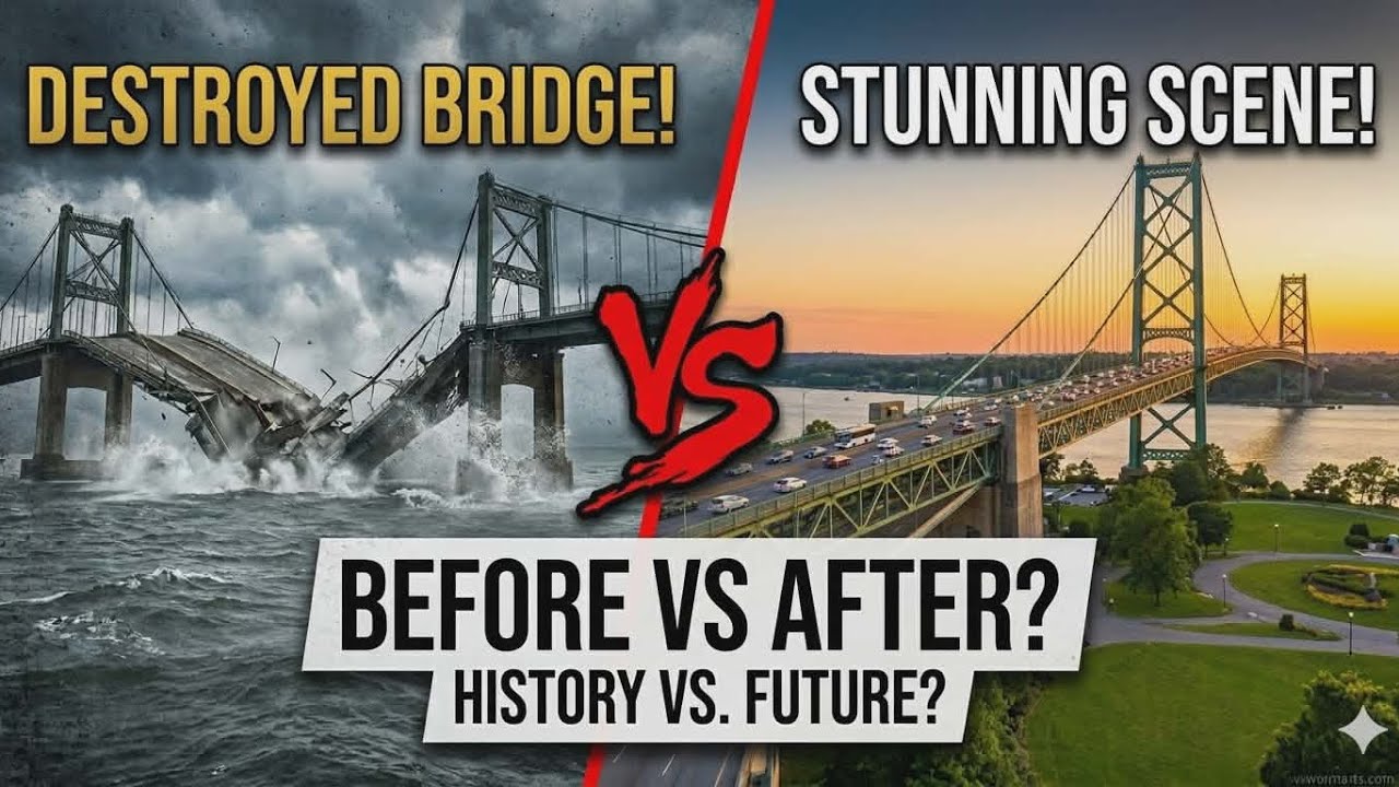 Mega Bridge Construction Transformation | Old Bridge Demolition to Modern Bridge