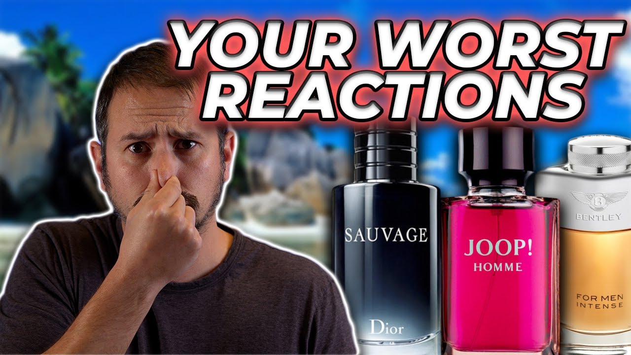 The 10 WORST Fragrance Reactions EVER - DON'T Wear These