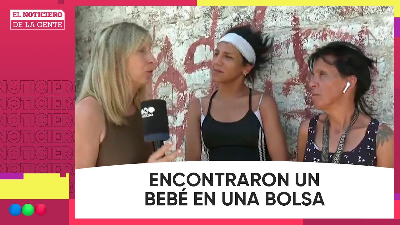 Encontraron a un bebe abandonado adentro de una bolsa | #ElNotiDeLaGente