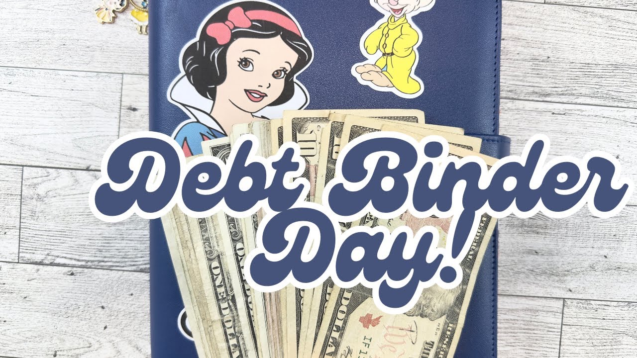 DEBT Binder Day | Paying off debt one challenge at a time #budgeting