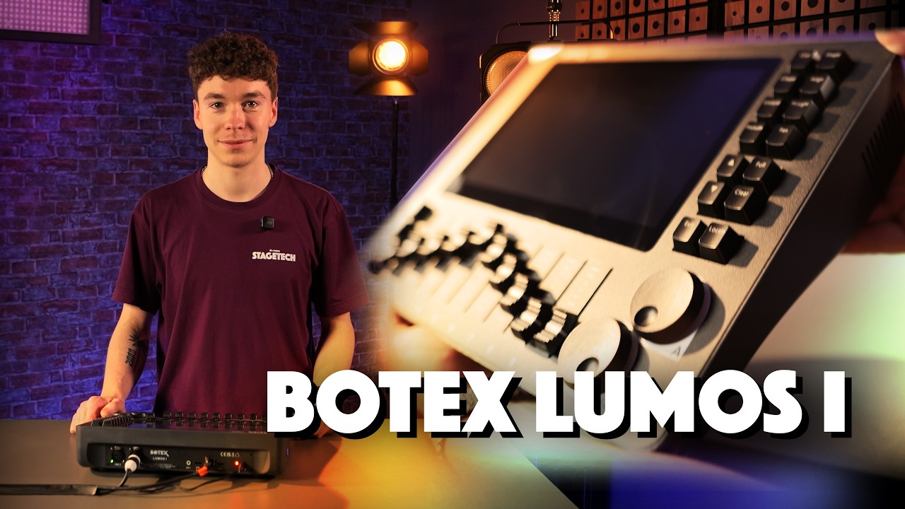 Überblick über den Botex Lumos I - DMX Controller Quick Guide