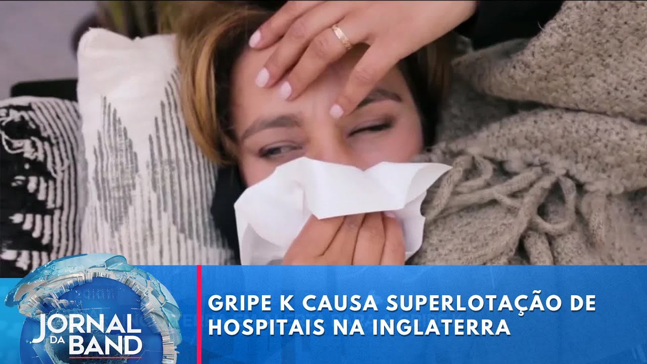 Inglaterra em alerta para a gripe K | Jornal da Band