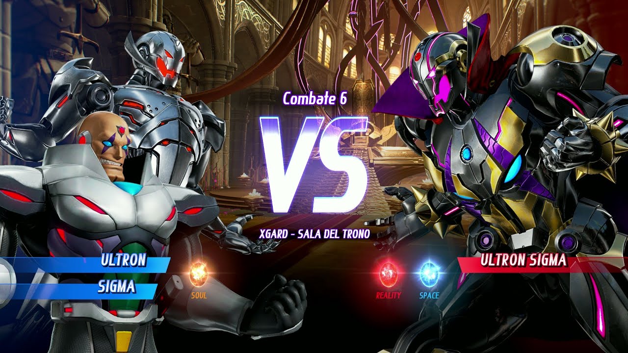 Ultron & Sigma Vs Ultron Sigma - Marvel vs. Capcom Infinite