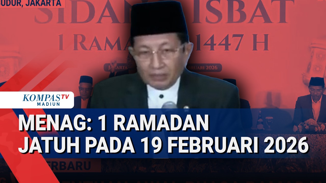 Hasil Sidang Isbat, 1 Ramadan Jatuh Pada 19 Februari 2026