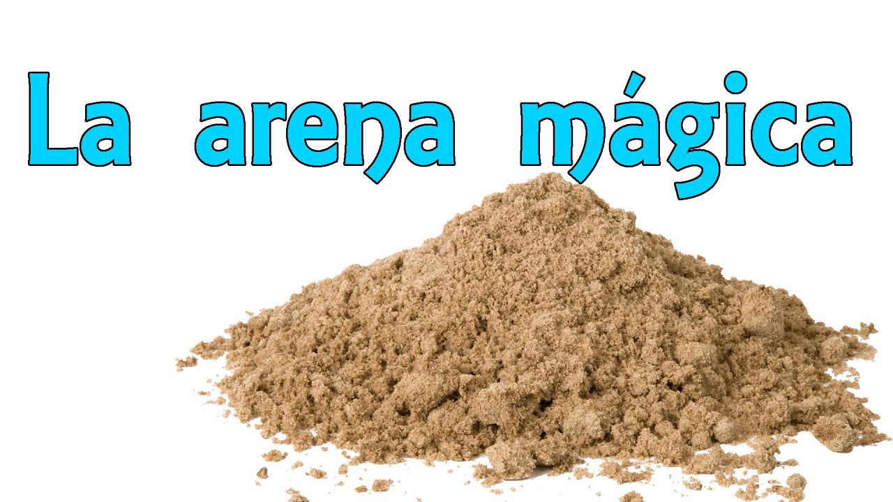 Cómo hacer arena mágica - Arena que no se moja (Experimentos Caseros)
