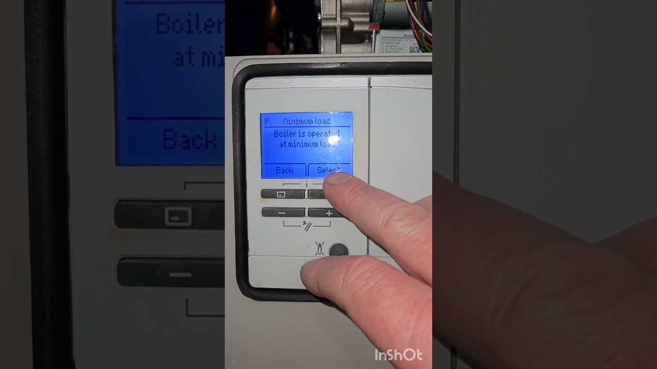 How to put a Vaillant Ecotec in to Service mode