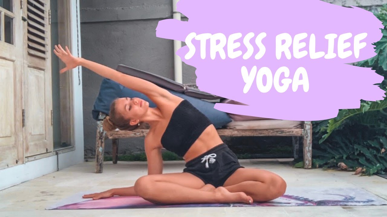 Stress Relief Yoga (20min) | Gentle flow