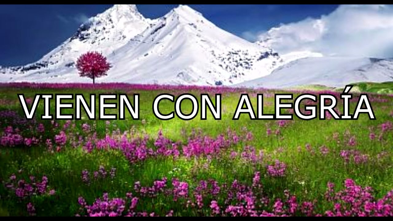VIENEN CON ALEGRÍA   KARAOKE
